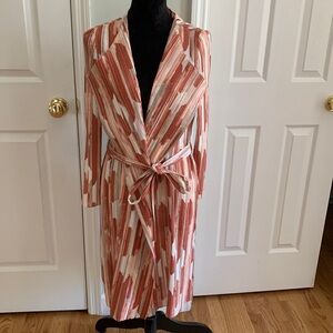 Chico’s Travelers Coral Cardigan- Size 1 (M)